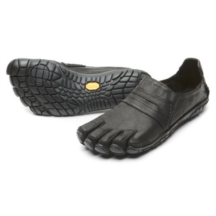Fekete Cvt-bőr Férfi Vibram